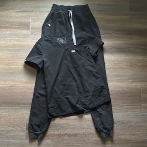 COPY - Figs xs scrub top and xs tall joggers